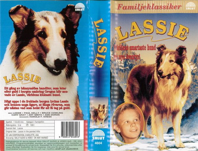 Huvudbild LASSIE - 1951 (VHS)