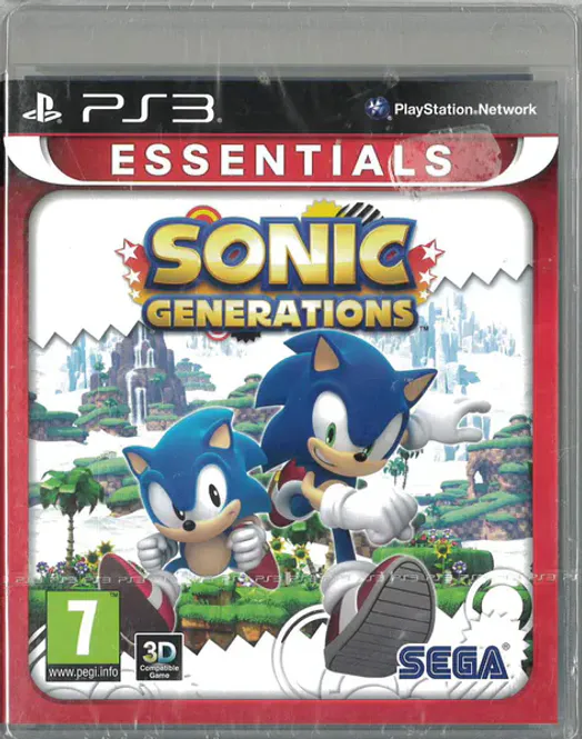 Huvudbild Sonic Generations - Essentials (ps3) BEG