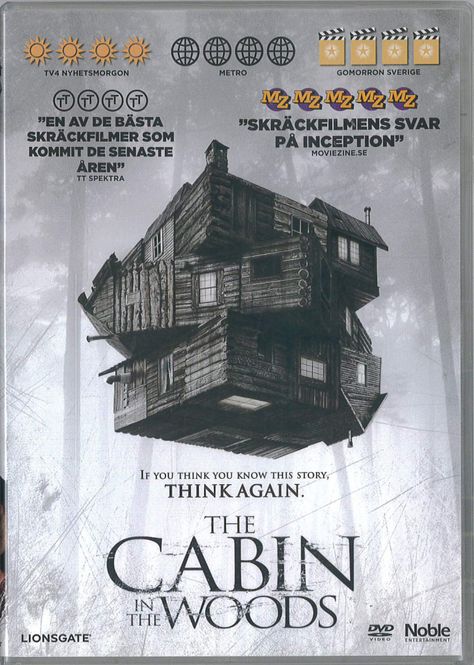 Huvudbild Cabin in the Woods (dvd) beg