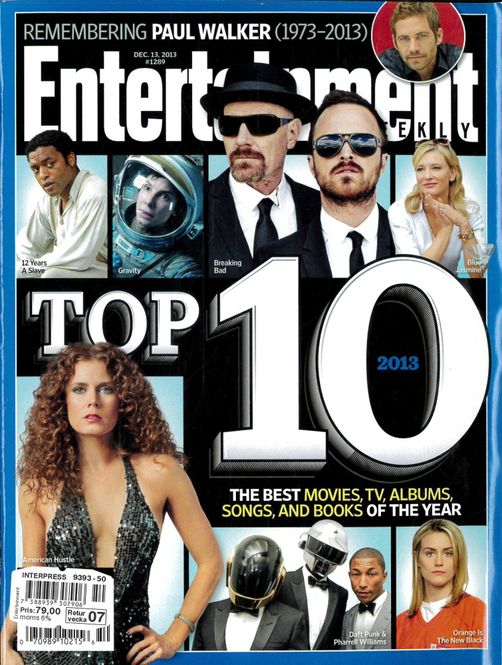 Huvudbild Entertainment Weekly #1289