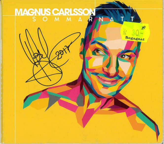 Huvudbild Magnus Carlsson - Sommarnatt (CD) beg