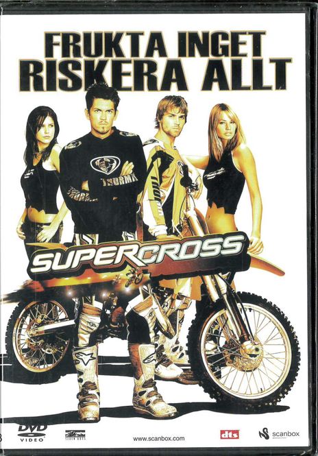 Huvudbild Supercross - Frukta inget, riskera allt (dvd)