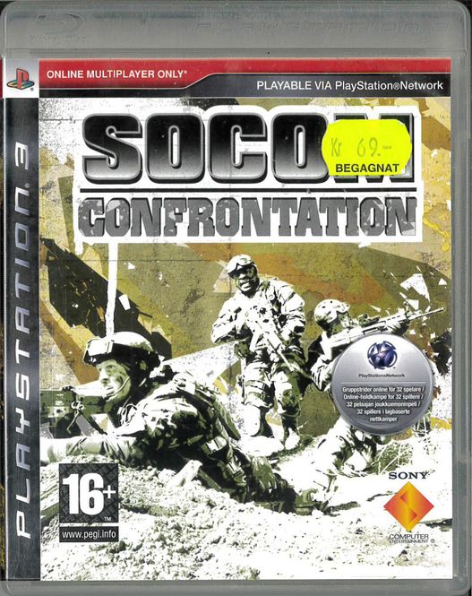 Huvudbild Socom Confrontations (online Only) (ps3) beg