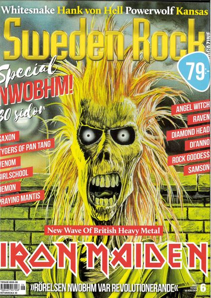 Sweden Rock Magazine 2020: #6 (butik omslag)