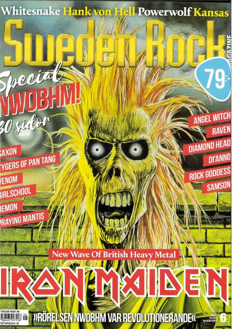 Huvudbild Sweden Rock Magazine 2020: #6 (butik omslag)