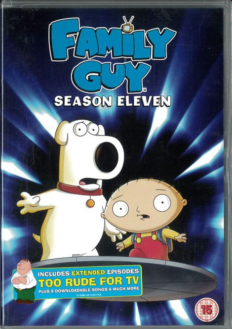 Huvudbild Family Guy - Säsong 11 (DVD) beg import