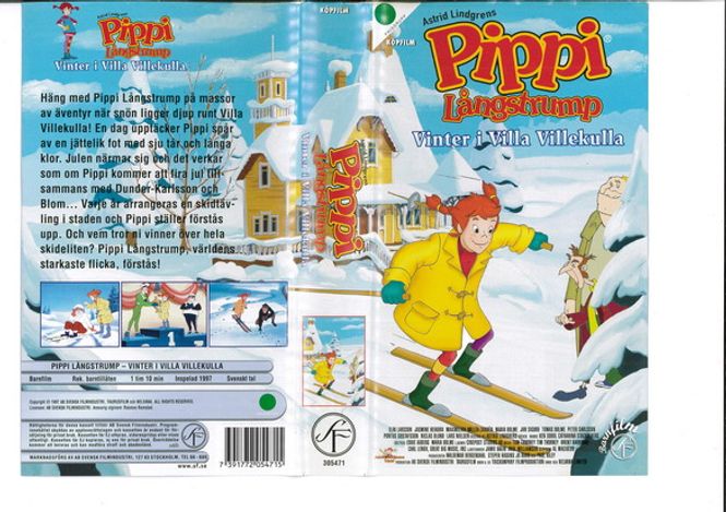 Huvudbild Pippi Långstrump - Vinter i Villa Villekulla ...