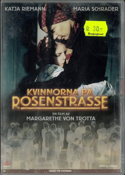Kvinnorna på Rosenstrasse (dvd) fd hyr