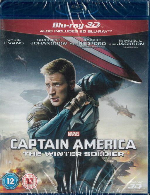 Huvudbild Captain America - winter soldier (3d) blu-ray