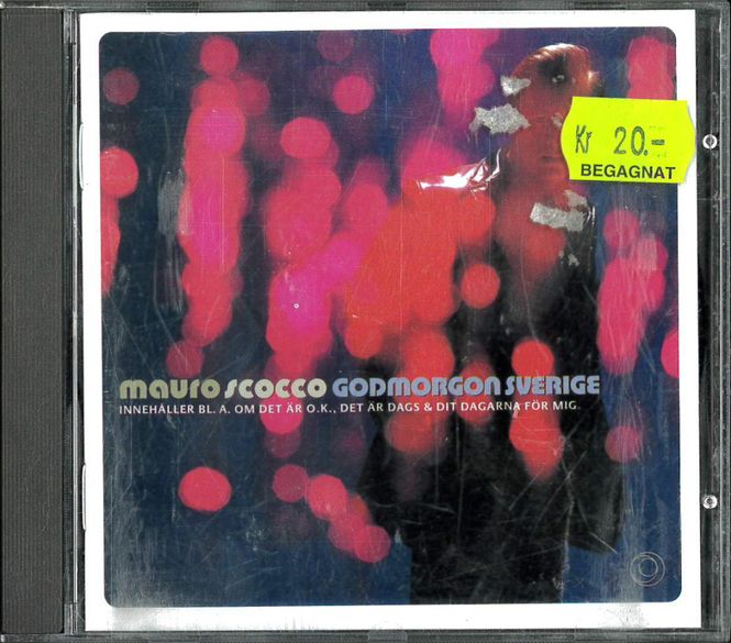 Huvudbild Mauro Scocco - Godmorgon Sverige  (cd) beg