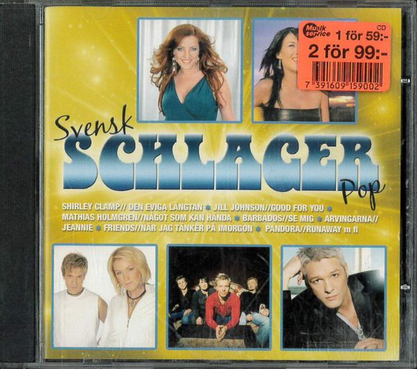 Svensk Schlagerpop (CD) beg