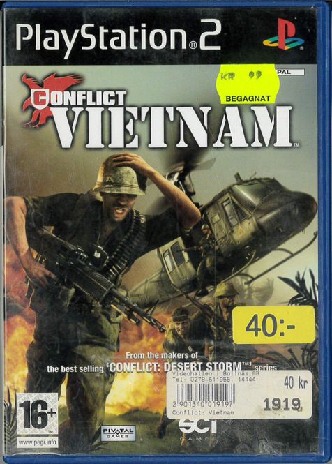 Huvudbild Conflict Vietnam (Ps2) beg  