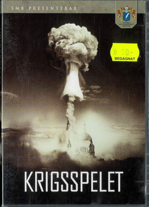 Huvudbild Krigsspelet (DVD) beg