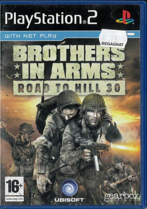 Huvudbild Brothers In Arms - road to hill 30 (Ps2) beg    
