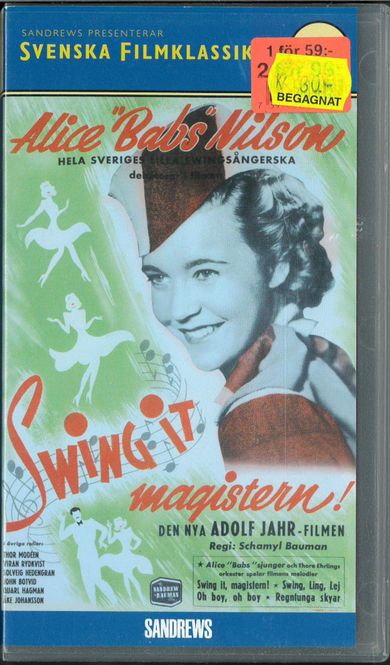Huvudbild Swing it magistern (VHS)