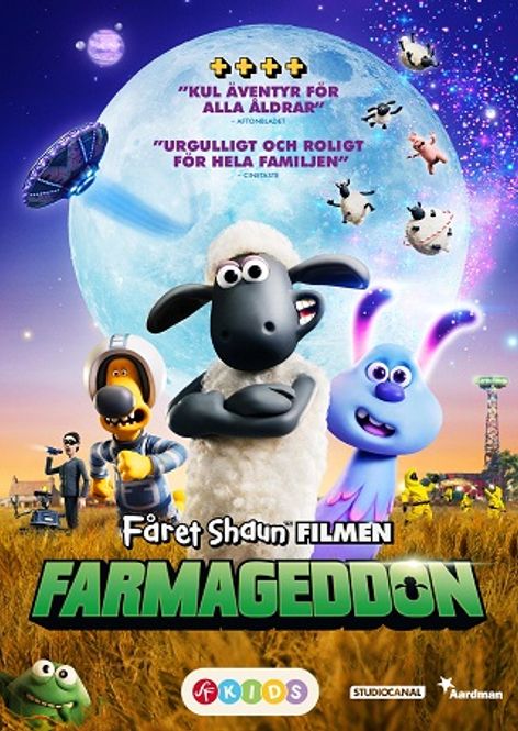Huvudbild Fåret Shaun Filmen - Farmageddon (DVD) beg