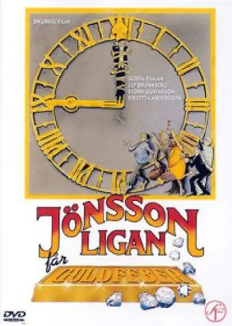 Huvudbild Jönssonligan får guldfeber (dvd) beg