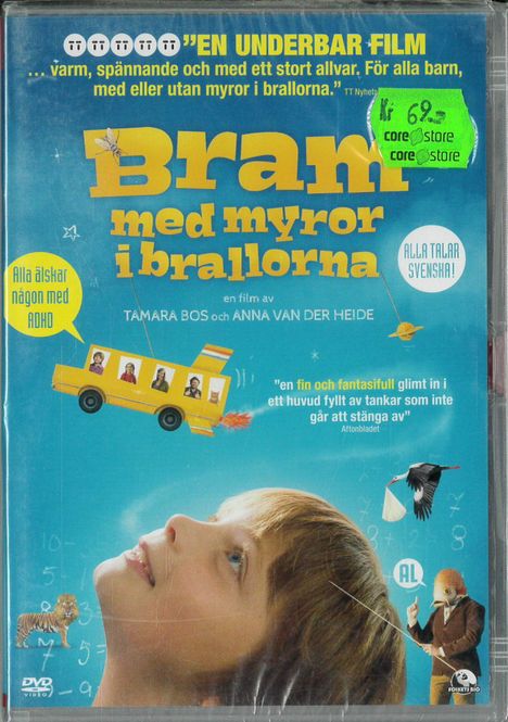 Huvudbild Bram med myror i brallorna  (DVD) 