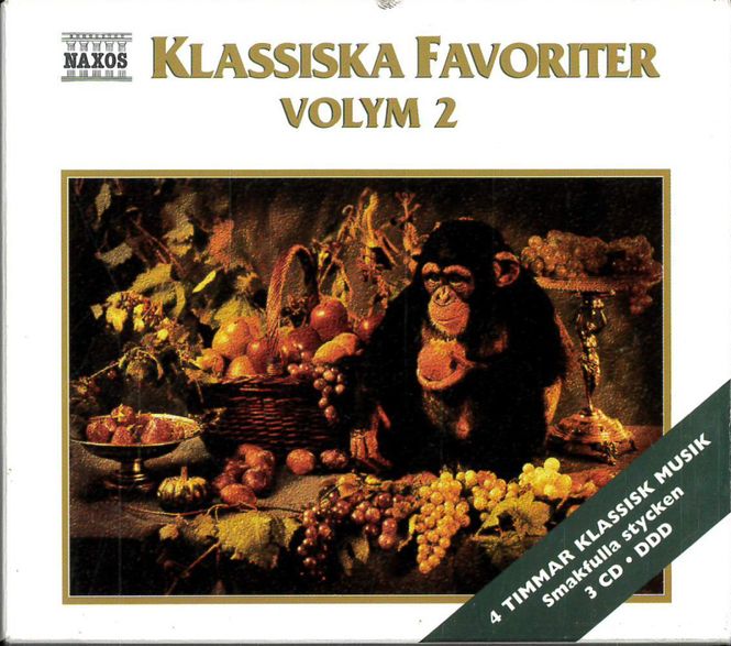 Huvudbild Klassiska Favoriter Volym 2 (BOX)(CD) beg