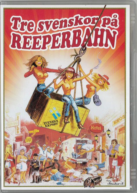 Huvudbild Tre Svenskor På Reeperbahn (DVD)