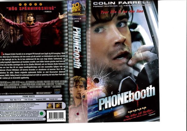 PHONE BOOTH (VHS) ny