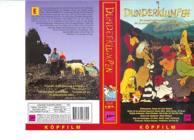 Huvudbild Dunderklumpen (vhs)