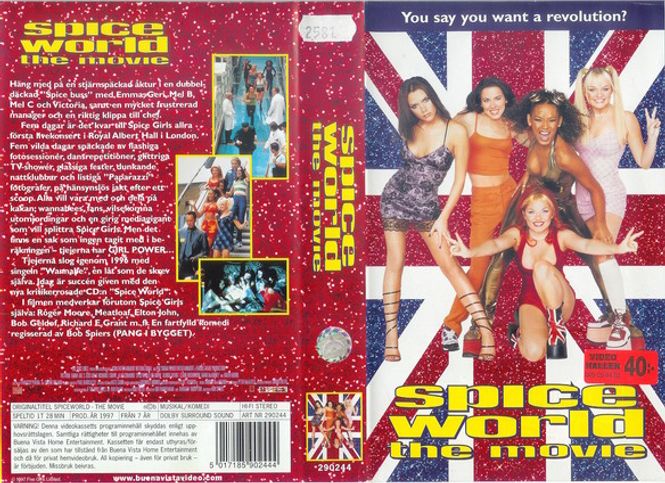 Huvudbild SPICE WORLD THE MOVIE (VHS) fd hyr