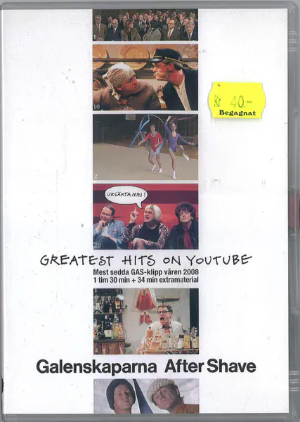 Galenskaparna/After Shave - Greatest Hits on Youtube (dvd) 