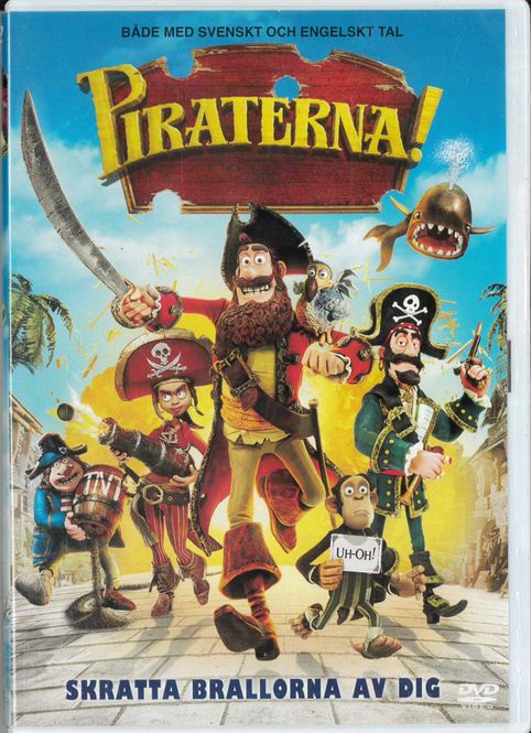Huvudbild Piraterna! (DVD) beg