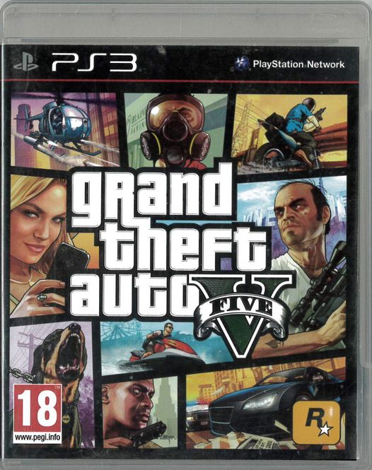 Huvudbild GTA 5 (ps3) beg