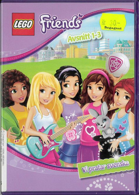Huvudbild Lego Friends - Volym 1 (dvd) beg