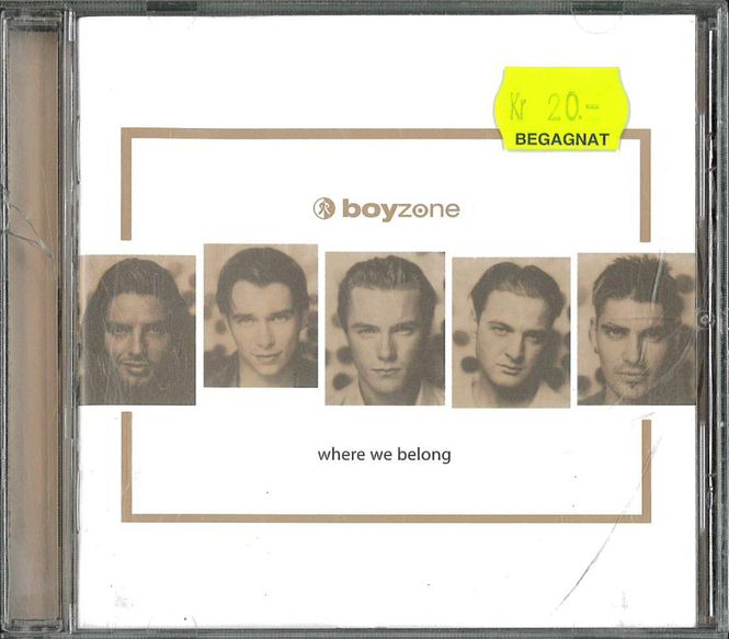 Huvudbild Boyzone - Where We Belong (CD) beg
