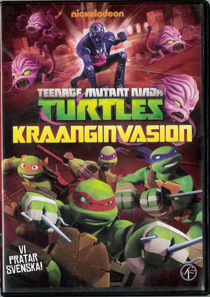 Teenage Mutant Ninja Turtles - Kraanginvasion (dvd) beg