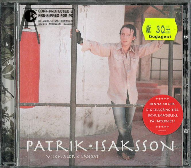 Huvudbild Patrik Isaksson - Vi Som Aldrig Landat (CD)beg
