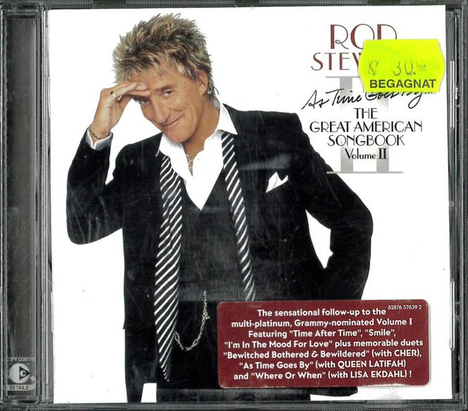 Huvudbild Rod Stewart - As time goes by - Great American ...