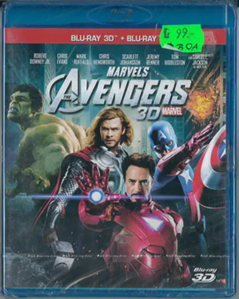 Avengers 3D (Blu-ray) import