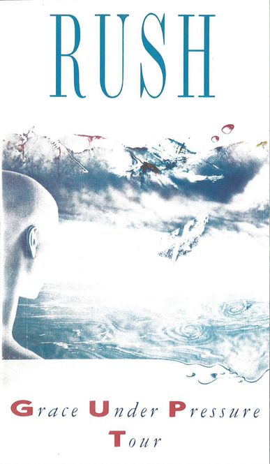 Huvudbild Rush – Grace Under Pressure Tour (vhs)
