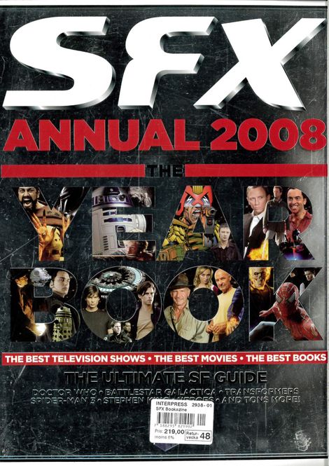 Huvudbild SFX ANNUAL 2008 - THE YEAR BOOK